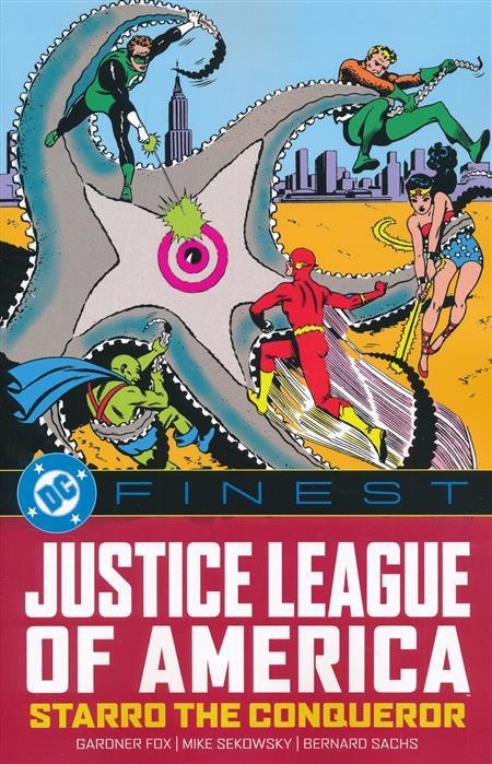 USA DC FINEST JUSTICE LEAGUE OF AMERICA STARRO THE CONQUEROR TP | 978179950773453999 | GARDNER FOX - MIKE SEKOWSKY - MURPHY ANDERSON - BERNARD SACHS