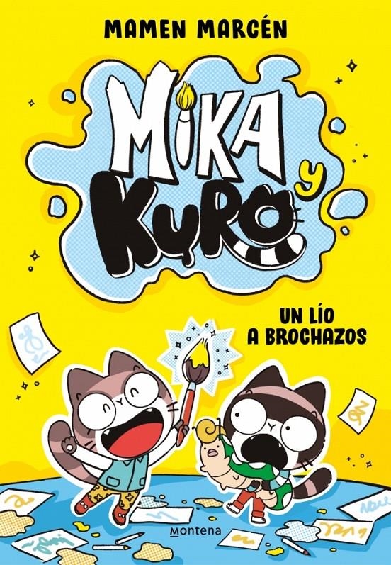 MIKA Y KURO 1 - UN LÍO A BROCHAZOS | 9791387809515 | MARCÉN (@CHICACONFLEQUILLO), MAMEN | Universal Cómics