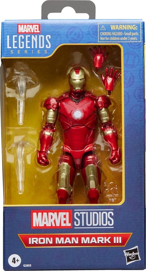IRON MAN MARK III FIGURA 15 CM IRON MAN MARVEL LEGENDS SERIES | 5010996356529 | Universal Cómics