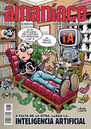 AMANÍACO III ÉPOCA # 76 ESPECIAL INTELIGENCIA ARTIFICIAL | 977169537700500076 | VARIOS AUTORES | Universal Cómics
