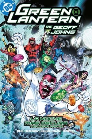 BIBLIOTECA GREEN LANTERN DE GEOFF JOHNS # 13 LA NOCHE MÁS OSCURA, TERCERA PARTE. | 9791370138585 | GEOFF JOHNS - JERRY ORDWAY - IVAN REIS - DOUG MANKHE - EDDY BARROWS - GENE HA - RAGS MORALES | Universal Cómics