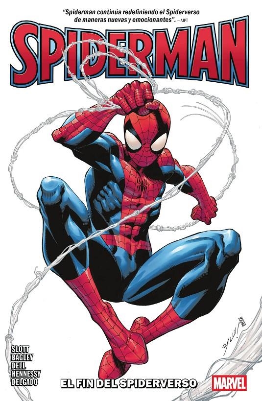 MARVEL PREMIERE SPIDERMAN # 01 EL FIN DEL SPIDERVERSO | 9791370138844 | DAN SLOTT - MARK BAGLEY | Universal Cómics