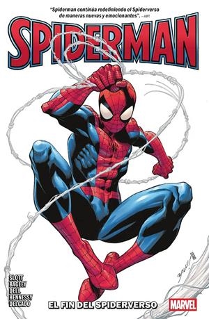 MARVEL PREMIERE SPIDERMAN # 01 EL FIN DEL SPIDERVERSO | 9791370138844 | DAN SLOTT - MARK BAGLEY | Universal Cómics
