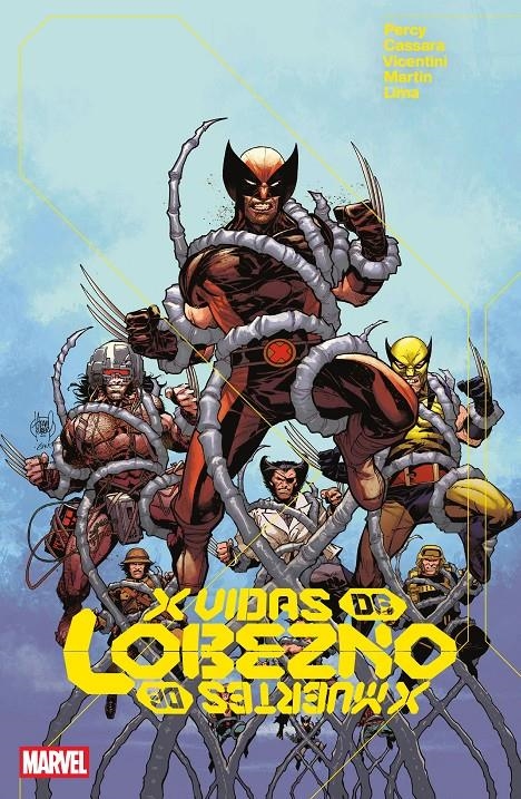 X VIDAS-MUERTES DE LOBEZNO | 9791370138851 | FEDERICO VINCENTINI - BENJAMIN PERCY - JOSHUA CASSARA | Universal Cómics