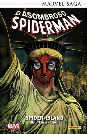 EL ASOMBROSO SPIDERMAN MARVEL SAGA RÚSTICA # 34 SPIDER-ISLAND | 9791370138813 | DAN SLOTT -  HUMBERTO RAMOS - STEFANO CASELLI | Universal Cómics