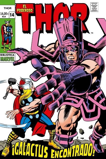 BIBLIOTECA MARVEL EL PODEROSO THOR # 14 | 9791370138776 | STAN LEE - JACK KIRBY | Universal Cómics