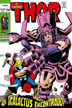 BIBLIOTECA MARVEL EL PODEROSO THOR # 14 | 9791370138776 | STAN LEE - JACK KIRBY | Universal Cómics