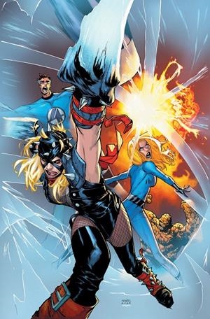 LOS 4 FANTÁSTICOS VOL 7 # 191 LOS 4 FANTÁSTICOS 09 (PORTADA PROVISIONAL) | 977301294300900009 | RYAN NORTH -  HUMBERTO RAMOS | Universal Cómics