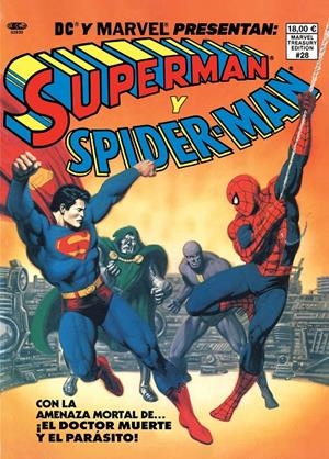 SUPERMAN Y SPIDERMAN, DC / MARVEL TREASURY EDITION | 9791370137687 | MARV WOLFMANN - JOHN BUSCEMA - JIM SHOOTER | Universal Cómics