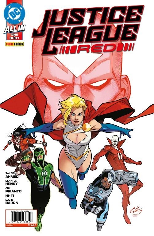 ALL IN JUSTICE LEAGUE RED | 9791370138554 | CLAYTON HENRY - SALADIN AHMED