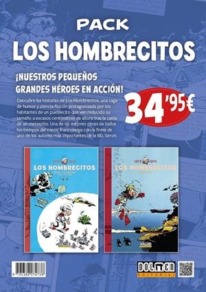 PACK OFERTA LOS HOMBRECITOS | 9791388074738 | PIERRE SERON - ALBERT DESPRECHINS | Universal Cómics