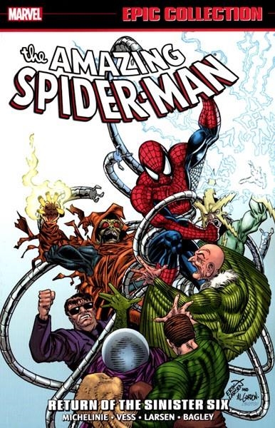 USA EPIC COLLECTION AMAZING SPIDER-MAN # 21 RETURN OF THE SINISTER SIX TP NEW PRINTING | 978130295788954999 | DAVID MICHELINE - CHARLES VESS - ERIK LARSEN - MARK  BAGLEY | Universal Cómics