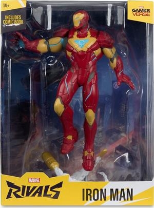 IRON MAN FIGURA 28 CM IRON MAN MARVEL RIVALS GAMERVERSE 1/6 SCALE | 0787926148619 | Universal Cómics