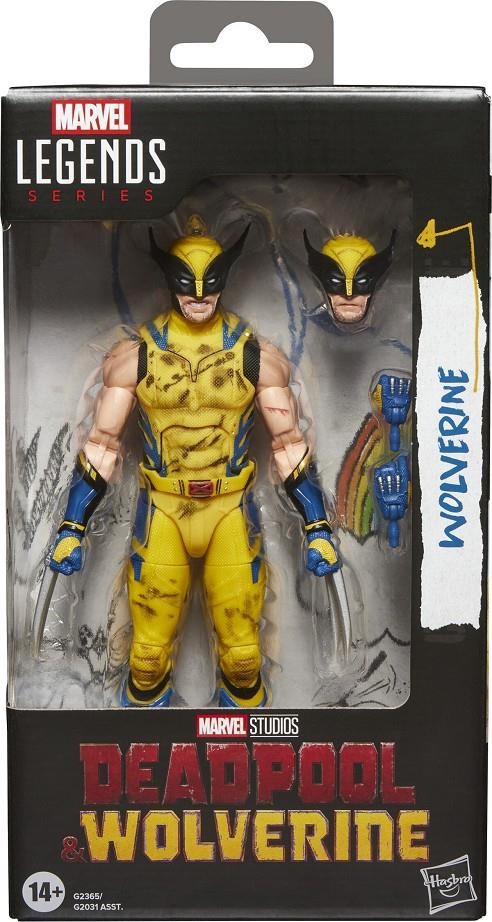 WOLVERINE (DAMAGED) FIGURA 15 CM DEADPOOL & WOLVERINE MARVEL LEGENDS SERIES | 5010996359612 | Universal Cómics