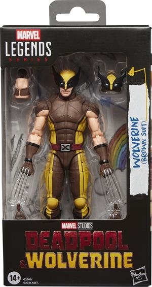 WOLVERINE BROWN SUIT FIGURA 15 CM DEADPOOL & WOLVERINE MARVEL LEGENDS SERIES | 5010996359599 | Universal Cómics