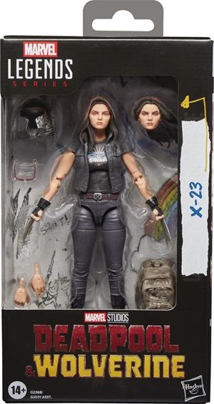 X-23 FIGURA 15 CM DEADPOOL & WOLVERINE MARVEL LEGENDS SERIES | 5010996359629 | Universal Cómics