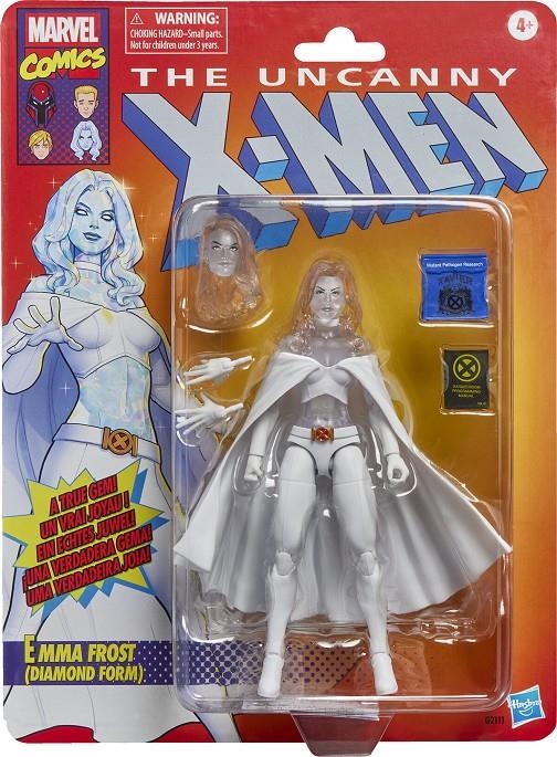 EMMA FROST (DIAMOND FORM) FIGURA 15 CM THE UNCANNY X-MEN MARVEL LEGENDS SERIES | 5010996364609 | Universal Cómics