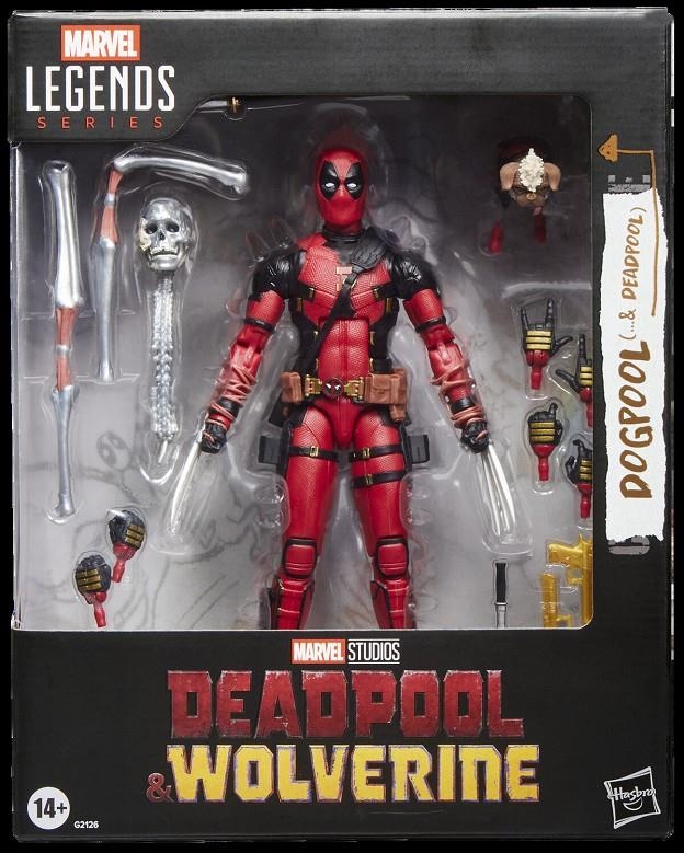 DEADPOOL & DOGPOOL FIGURAS 15 CM DEADPOOL & WOLVERINE MARVEL LEGENDS SERIES | 5010996357526 | Universal Cómics