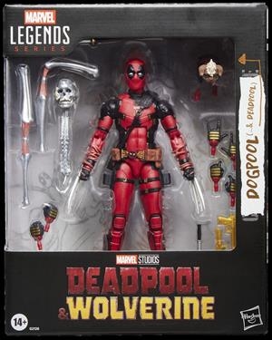 DEADPOOL & DOGPOOL FIGURAS 15 CM DEADPOOL & WOLVERINE MARVEL LEGENDS SERIES | 5010996357526 | Universal Cómics