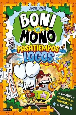 BONI VS. MONO. LOS PASATIEMPOS MÁS LOCOS | 9788408319092 | JAMIE SMART | Universal Cómics