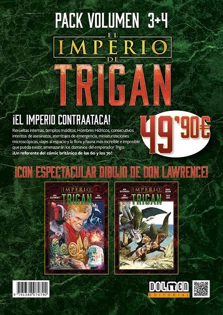 PACK EL IMPERIO DE TRIGAN # 03 Y 04 | 9791388074790 | MIKE BUTTERWORTH  - DON LAWRENCE | Universal Cómics