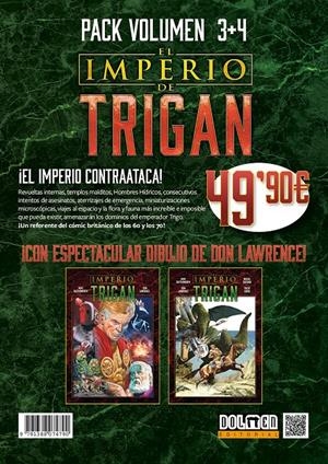 PACK EL IMPERIO DE TRIGAN # 03 Y 04 | 9791388074790 | MIKE BUTTERWORTH  - DON LAWRENCE | Universal Cómics