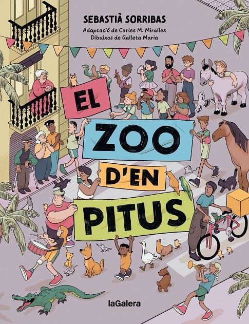EL ZOO D'EN PITUS EL CÒMIC EDICIÓ EN CATALÀ | 9788424676582 | SEBASTIÀ SORRIBAS - MARIA MARTÍNEZ NICOLÁS | Universal Cómics