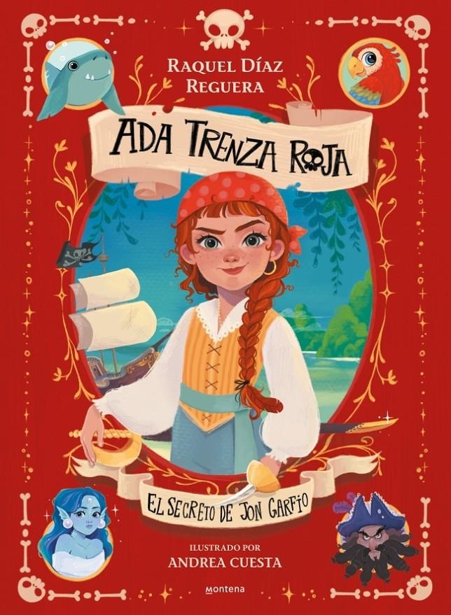 ADA TRENZA ROJA # 01 EL SECRETO DE JON GARFIO | 9788419975010 | RAQUEL DÍAZ REGUERA - ANDREA CUESTA FERNÁNDEZ | Universal Cómics