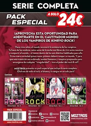 KINRYO ROCK PACK ESPECIAL | 9791387953720 | BINGO MORIHASHI - MANABU AKISHIGE | Universal Cómics