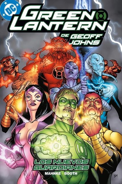 BIBLIOTECA GREEN LANTERN DE GEOFF JOHNS # 14 LOS NUEVOS GUARDIANES | 9791370139322 | GEOFF JOHNS - DOUG MANKHE - BRETT BOOTH | Universal Cómics