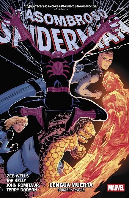 MARVEL PREMIERE EL ASOMBROSO SPIDERMAN DE ZEB WELLS # 05 LENGUA MUERTA 1A PARTE | 9791370139698 | ZEB WELLS - JOE KELLY - JOHN ROMITA JR. - TERRY DODSON | Universal Cómics