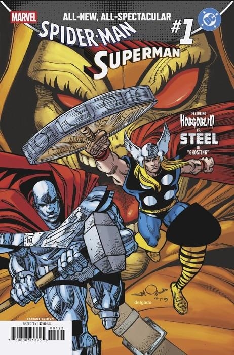 SPIDERMAN / SUPERMAN PORTADA WALT SIMONSON (PORTADA PROVISIONAL) | 9791370139865 | GARY FRANK - GEOFF JOHNS - LOUISE SIMONSON - STEPHANIE PHILLIPS - PEPE LARRAZ - TODD NAUCK | Universal Cómics