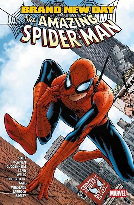 MARVEL MUST-HAVE SPIDERMAN, UN NUEVO DÍA (PORTADA PROVISIONAL) | 9791370138707 | PHIL JIMÉNEZ - MARC GUGGENHEIM - STEVE MCNIVEN - DAN SLOTT - SALVADOR LARROCA | Universal Cómics