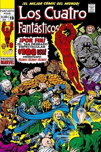 BIBLIOTECA MARVEL LOS 4 FANTÁSTICOS # 19 | 9791370139377 | STAN LEE - JACK KIRBY | Universal Cómics