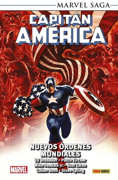 CAPITÁN AMÉRICA MARVEL SAGA RÚSTICA #15 NUEVOS ÓRDENES MUNDIALES | 9791370139742 | ED BRUBAKER - STEVE EPTING - CULLEN BUNN - MIKE DEODATO JR. - PATRICK ZIRCHER - SCOTT EATON | Universal Cómics