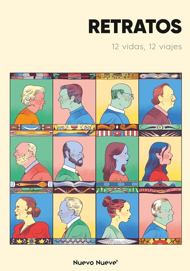 RETRATOS, 12 VIDAS, 12 VIAJES | 9788410287655 | SARA SOLER -  FRAN MARISCAL - HÉCTOR MARPER - CÉSAR SEBASTIÁN -  RAQUEL RIBA ROSSY | Universal Cómics