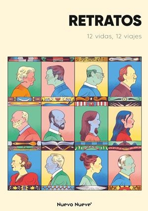 RETRATOS, 12 VIDAS, 12 VIAJES | 9788410287655 | SARA SOLER -  FRAN MARISCAL - HÉCTOR MARPER - CÉSAR SEBASTIÁN -  RAQUEL RIBA ROSSY | Universal Cómics