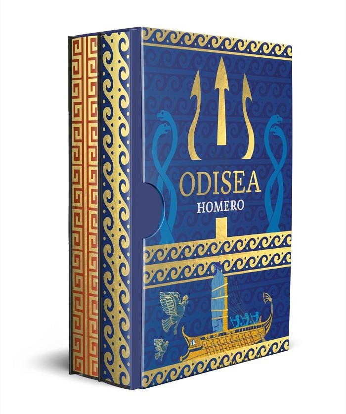 ESTUCHE ILÍADA & ODISEA EDICIÓN LIMITADA CON CANTOS DECORADOS | 9788408322610 | HOMERO | Universal Cómics