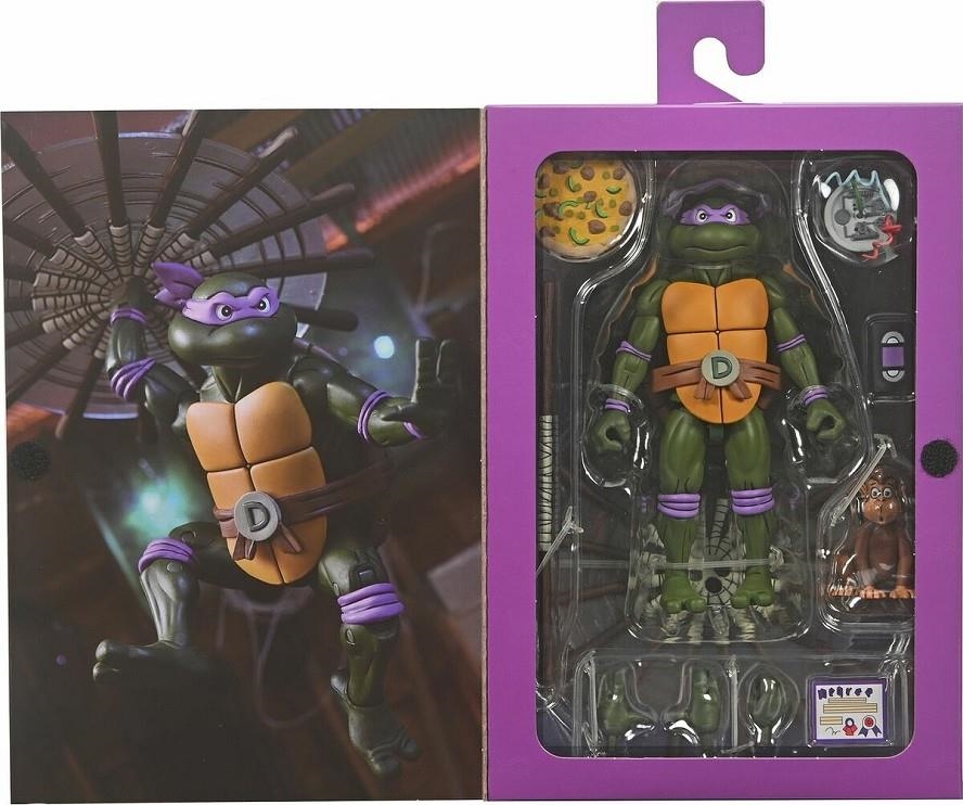 ULTIMATE DONATELLO VHS SCALE ACTION FIG. 18 CM TEENAGE MUTANT NINJA TURTLES CARTOON | 0634482543535 | Universal Cómics