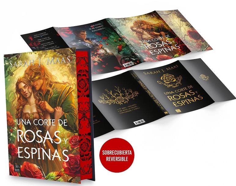 UNA CORTE DE ROSAS Y ESPINAS. EDICIÓN ESPECIAL CON SOBRECUBIERTA REVERSIBLE | 9788408322214 | SARAH J. MAAS | Universal Cómics