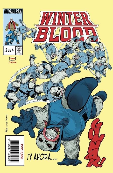 WINTER BLOOD # 02 PORTADA ALTERNATIVA | 9791388003530 | ANTONIO  ROJO - JASON MICHALSKI