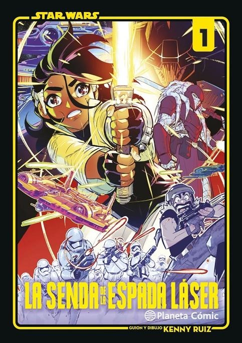 STAR WARS MANGA, LA SENDA DE LA ESPADA LASER # 01 | 9791387921699 | GEORGE LUCAS -  KENNY RUIZ