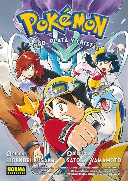 POKÉMON # 08 ORO, PLATA Y CRISTAL 4 NUEVA EDICIÓN | 9788467980110 | HIDENORI KUSAKA - MATO | Universal Cómics
