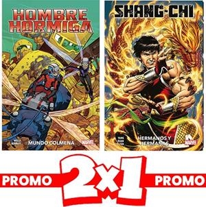 PROMO 2 X 1 SHANG-CHI # 01 HERMANOS Y HERMANAS + HOMBRE HORMIGA, MUNDO COLMENA | 8424248928087 | DIKE RUAN - GENE LUEN YANG - PHILIP TAN - ZEB WELLS - DYLAN BURNETT