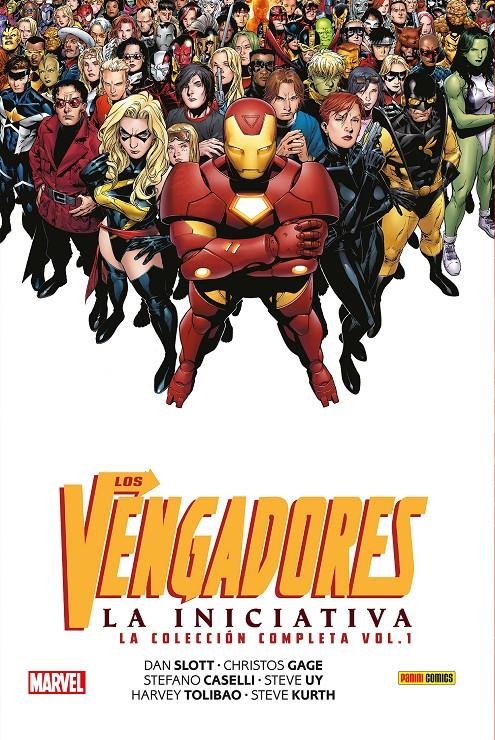 VENGADORES LA INCIATIVA,  LA COLECCIÓN COMPLETA # 01 | 9791370420154 | DAN SLOTT -  STEFANO CASELLI -  CHRISTOS GAGE - STEVE UY   SALVADOR LARROCA - CLAYTON HENRY | Universal Cómics