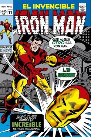 BIBLIOTECA MARVEL EL INVENCIBLE IRON MAN # 11 | 9791370580056 | DONNY CRAIG - ARCHIE GOODWIN - DON HECK - GEORGE TUSKA | Universal Cómics