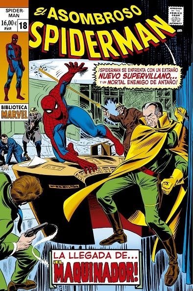 BIBLIOTECA MARVEL EL ASOMBROSO SPIDERMAN # 18 | 9791370580049 | JOHN ROMITA SR - STAN LEE - JOHN BUSCEMA | Universal Cómics