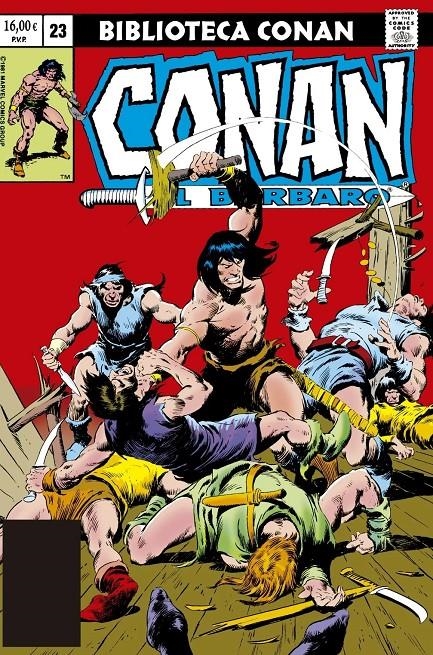BIBLIOTECA CONAN EL BÁRBARO # 23 (PORTADA PROVISIONAL Y DATOS) | 9791370139995 | J.M. DEMATTEIS -  GIL KANE | Universal Cómics