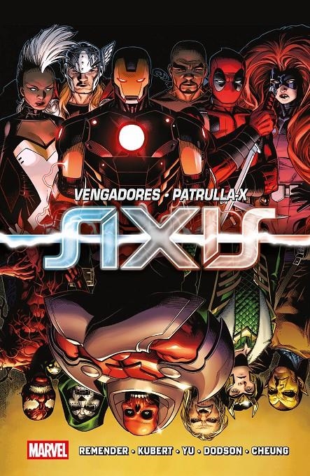 MARVEL ESSENTIALS # 47 VENGADORES / PATRULLA-X AXIS | 9791370580186 | ADAM KUBERT - RICK REMENDER - JIM CHEUNG - DANIEL ACUÑA - GERRY DUGGAN - LEINIL YU - TERRY DODSON | Universal Cómics