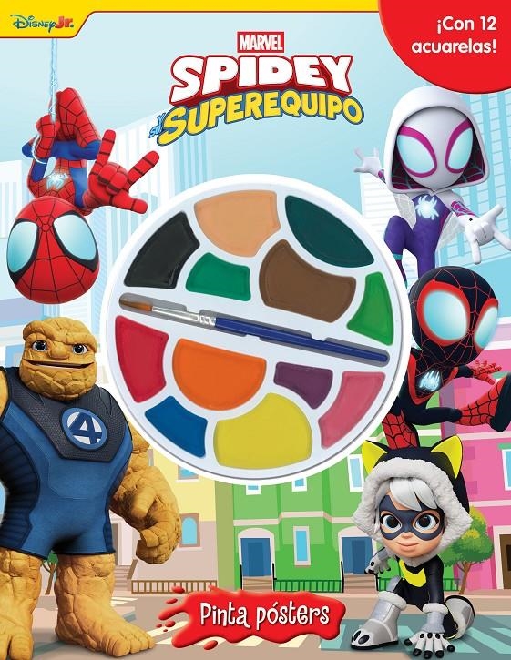 SPIDEY Y SU SUPEREQUIPO PINTA PÓSTERS | 9788410362291 | MARVEL | Universal Cómics